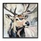 Stupell Industries Neutral Bull Elk Portrait Framed Giclee, design by Tina LeCour
